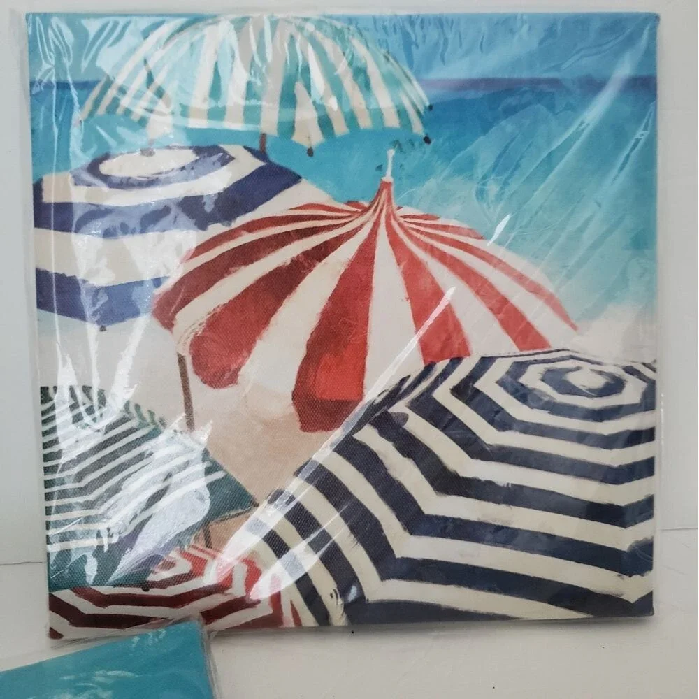 Nautical Home Decor Beach Summer Wall Art Decor Set of 3